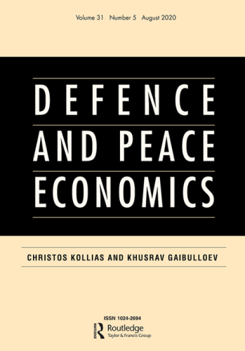 Defence and Peace Economics Volume 31 Number 5 book cover